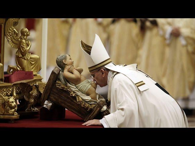 Thánh Lễ Đêm Vọng Giáng Sinh 24/12/2016 tại Vatican